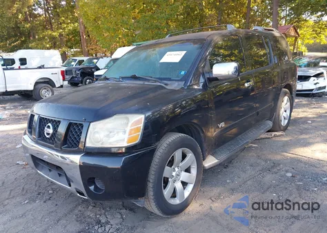 2005 Nissan Armada Se из США, поврежденный, VIN 5N1AA08A45N739473